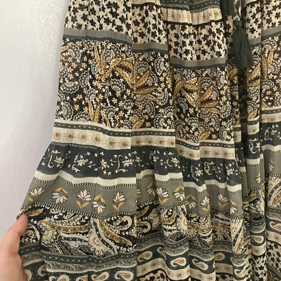 Bohme Midi Tiered Skirt - Picture 3 of 8